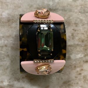 EUC, J. Crew tortoise shell cuff bracelet